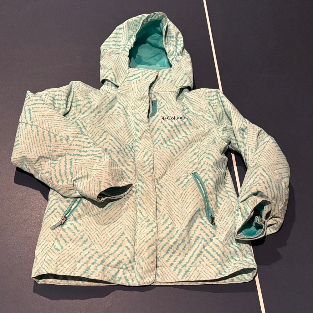 Columbia Kids' Mint Chevron Winter Coat